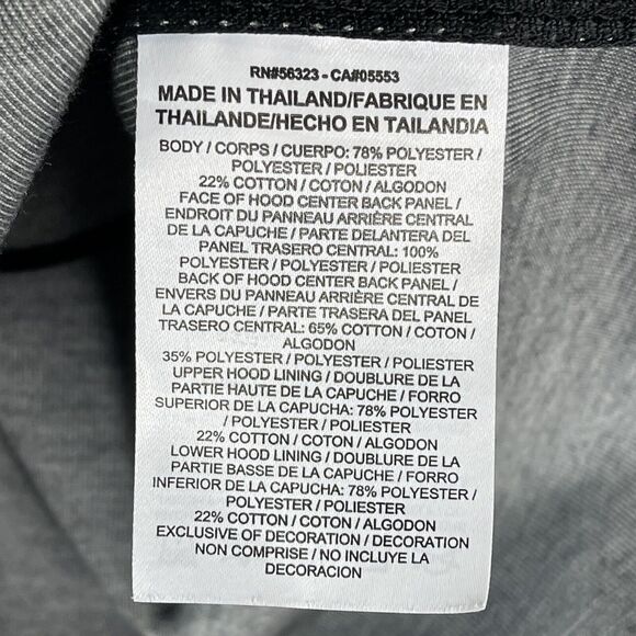 Nike Hoodie Mens Extra Large Gray Showtime Basketball Sweater Sweatshirt Adult - Picture 7 of 10